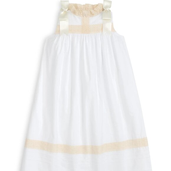 Posh Pickle Cambridge White Sleeveless Heirloom Dress - Picture 1 of 3